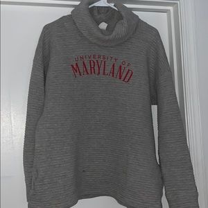 University of Maryland Mock Neck Sweatshirt